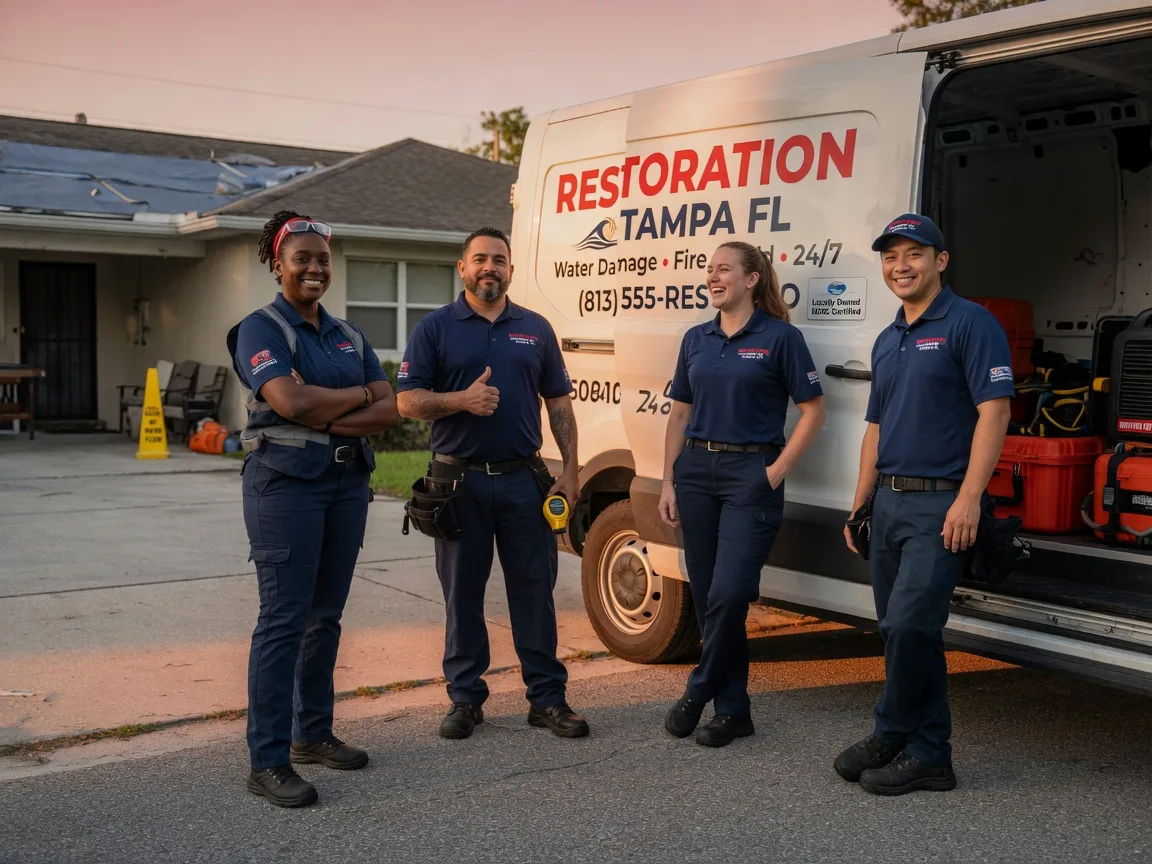Water Damage Restoration company in Red House, WV